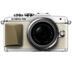 Olympus PEN E-PL7 Compact System Camera with 14-42 mm f/3.5-5.6 Zoom Lens - White